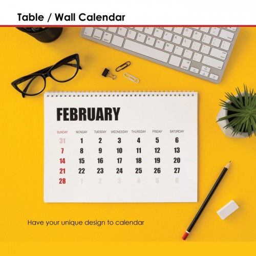 Table / Wall Calendar